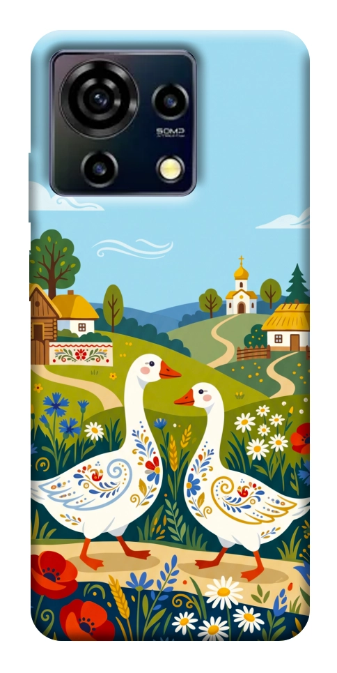 Чохол Ukr gooses для ZTE Blade V50 Vita