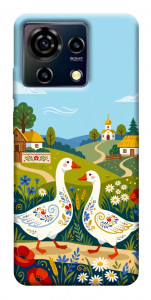 Чохол Ukr gooses для ZTE Blade V50 Vita
