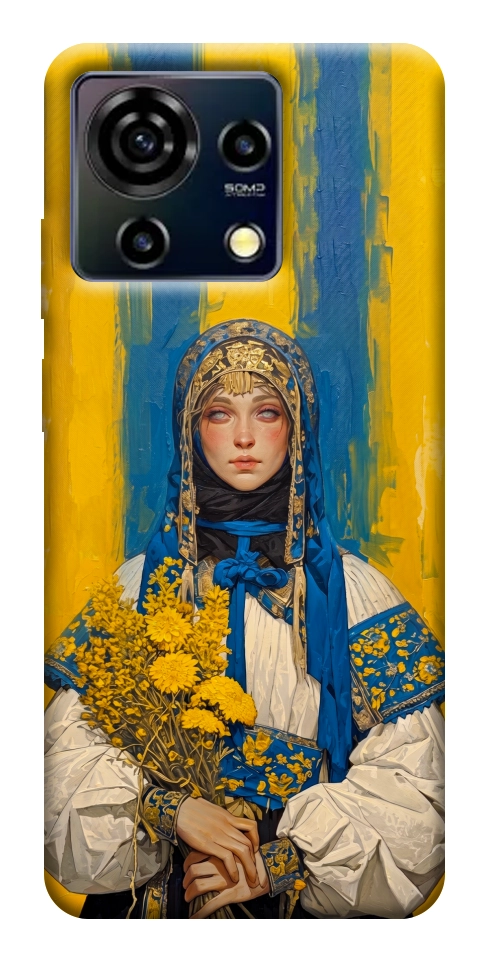Чохол Ukrainian woman для ZTE Blade V50 Vita