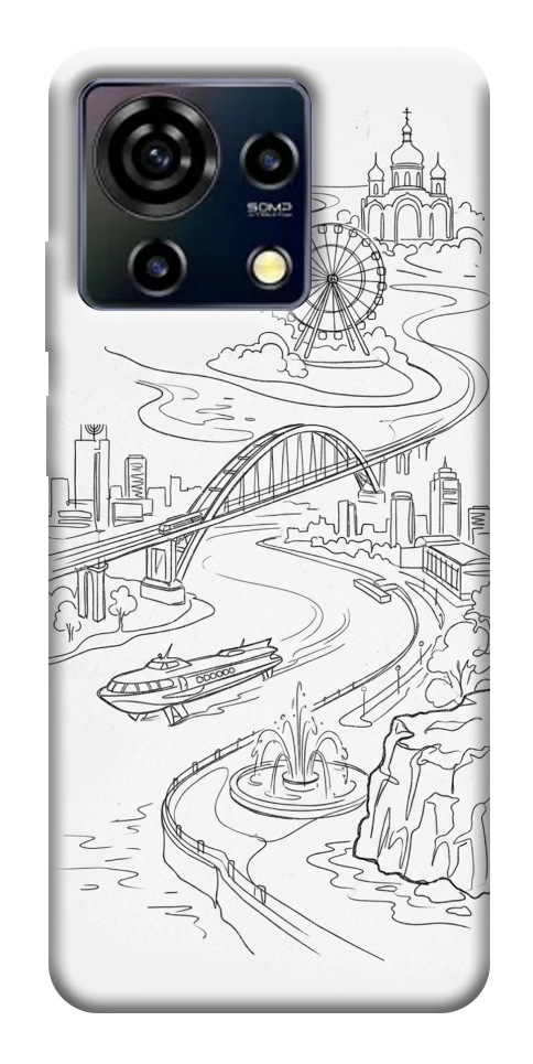 Чохол Dnipro spirit для ZTE Blade V50 Vita