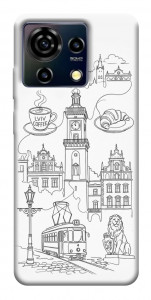 Чохол Lviv spirit для ZTE Blade V50 Vita