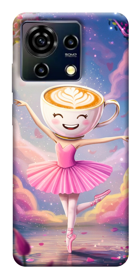 Чохол Ballerina illustration для ZTE Blade V50 Vita