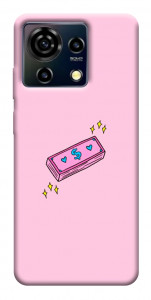 Чохол Simple pink money для ZTE Blade V50 Vita