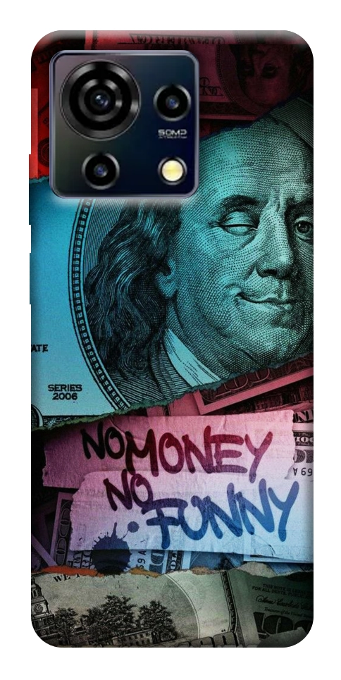 Чохол No money no funny для ZTE Blade V50 Vita