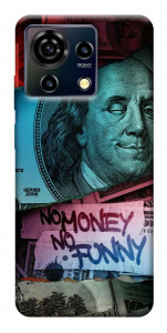 Чохол No money no funny для ZTE Blade V50 Vita
