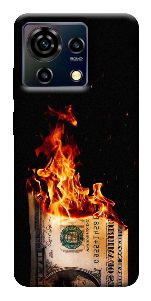 Чохол Money burn для ZTE Blade V50 Vita