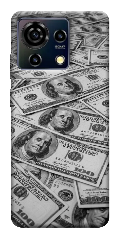 Чехол Dollars background для ZTE Blade V50 Vita