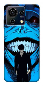 Чохол Solo leveling blue vibe для ZTE Blade V50 Vita
