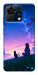 Чохол Space girl and cat для ZTE Blade V50 Vita