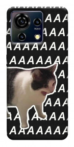 Чохол Сat screaming для ZTE Blade V50 Vita