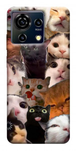 Чохол Сats сollage для ZTE Blade V50 Vita