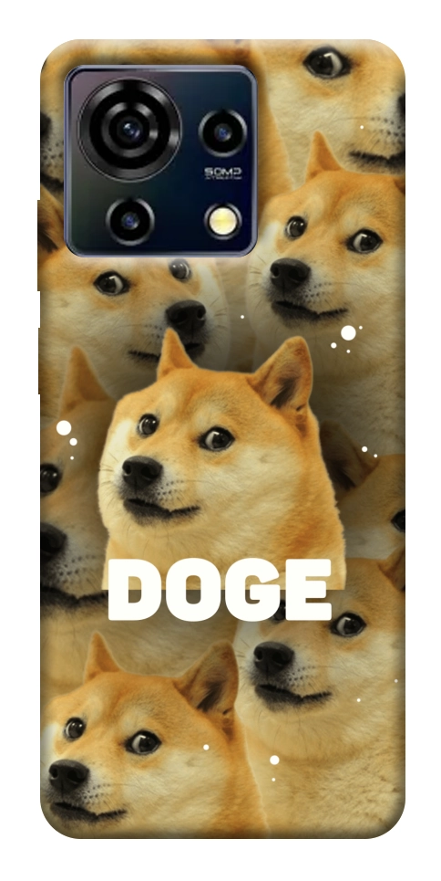 Чехол Doge pattern для ZTE Blade V50 Vita