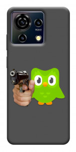 Чохол Duolingo meme для ZTE Blade V50 Vita
