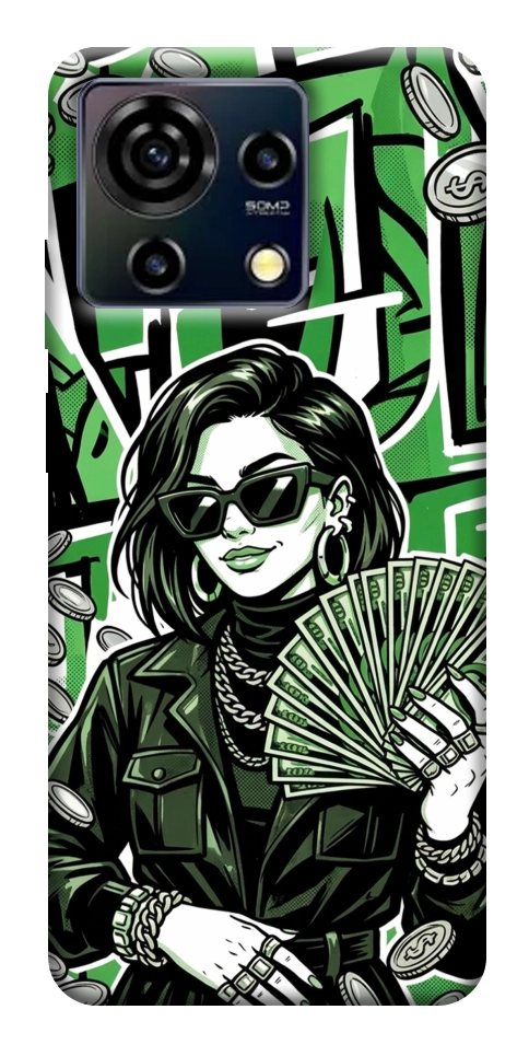 Чехол Money woman green для ZTE Blade V50 Vita