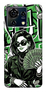 Чохол Money woman green для ZTE Blade V50 Vita