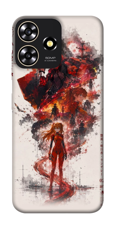 Чехол Red eclipse для ZTE Blade A73 4G
