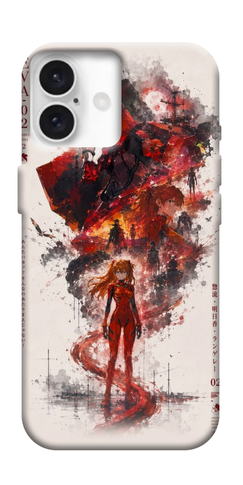 Чохол Red eclipse для iPhone 16