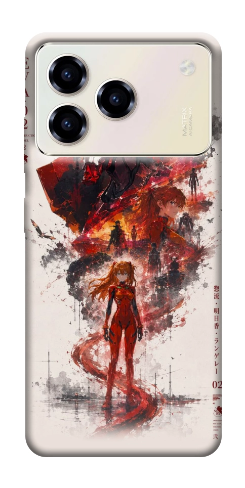 Чехол Red eclipse для ZTE Blade A76 4G