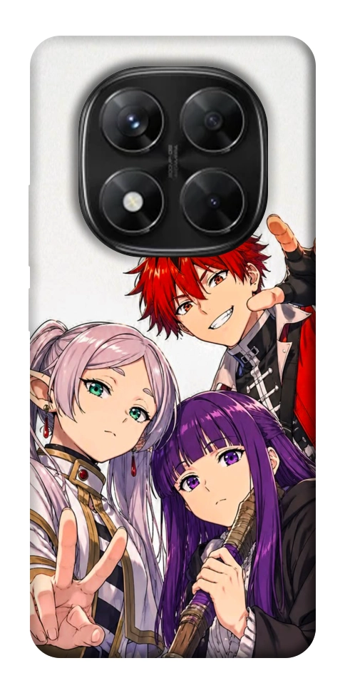 Чехол Frieren and friends для Xiaomi Redmi Note 14 Pro 5G
