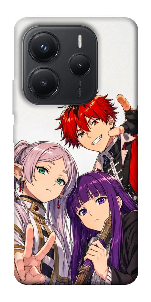 Чехол Frieren and friends для Xiaomi Redmi Note 14 5G
