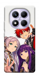 Чехол Frieren and friends для Xiaomi Redmi Note 14 Pro 4G