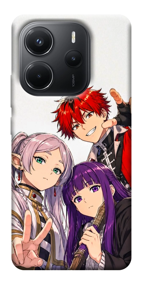 Чехол Frieren and friends для Xiaomi Redmi Note 14 4G (Europe version)