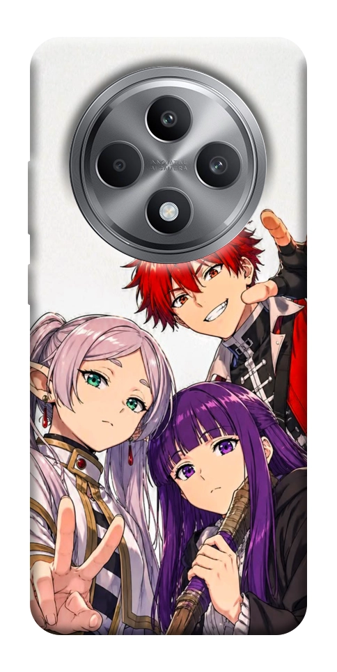 Чехол Frieren and friends для Oppo Reno 12 F 4G