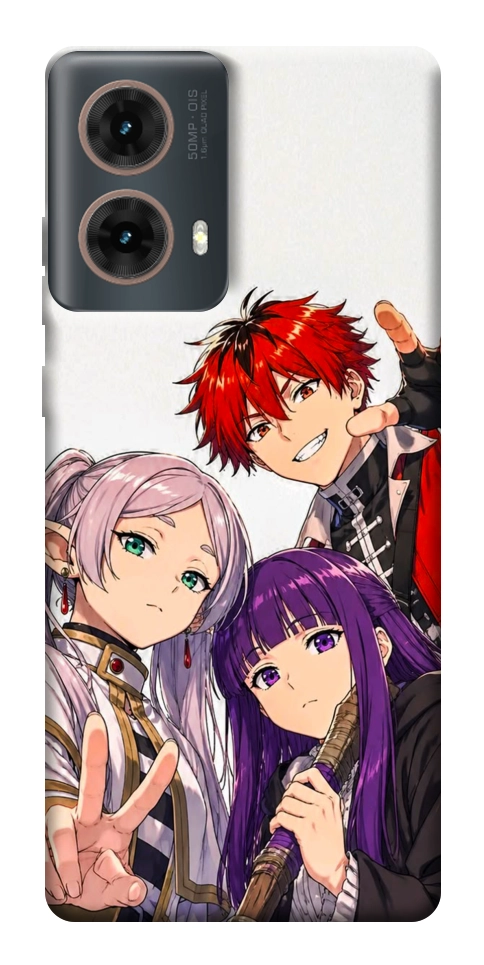 Чохол Frieren and friends для Motorola Moto G85