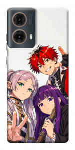 Чохол Frieren and friends для Motorola Moto G85
