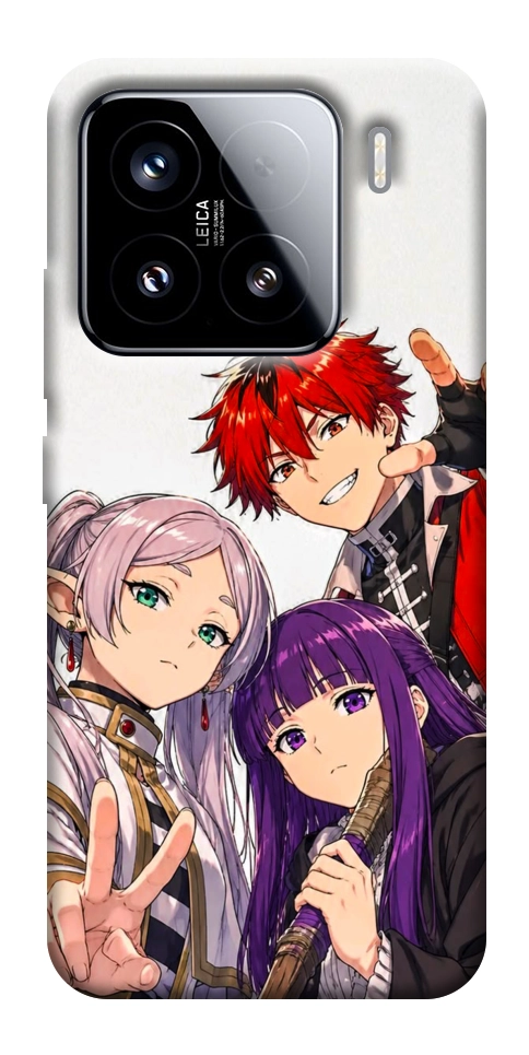 Чехол Frieren and friends для Xiaomi 15