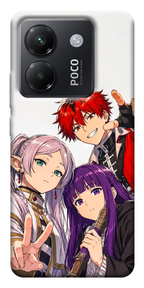 Чехол Frieren and friends для Xiaomi Poco M7 Pro 5G