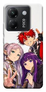 Чехол Frieren and friends для Xiaomi Poco M7 Pro 5G