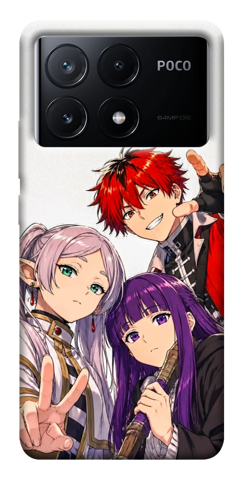 Чохол Frieren and friends для Xiaomi Poco X6 Pro