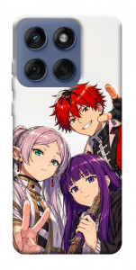 Чохол Frieren and friends для Motorola Edge 60 Fusion