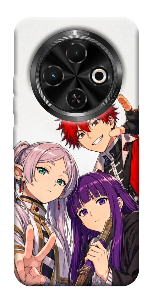 Чехол Frieren and friends для TECNO Spark 30C (KL5n)