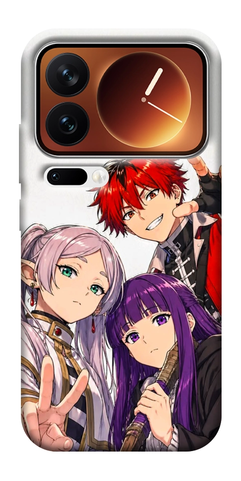 Чехол Frieren and friends для Xiaomi 17 Pro