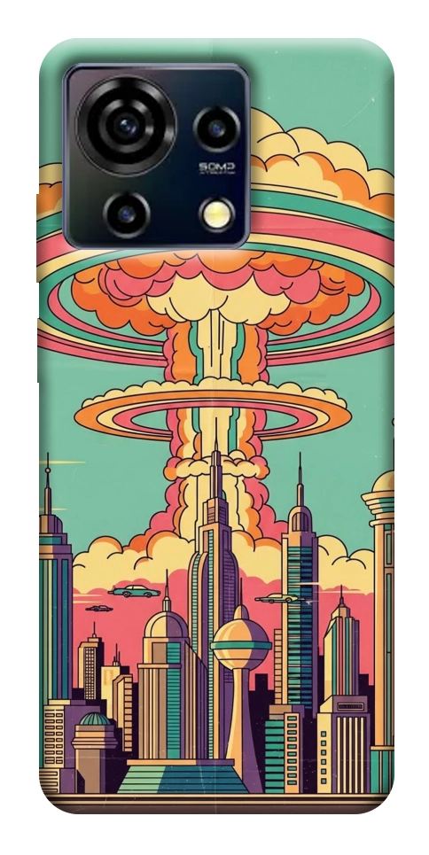Чехол Сolorful explosion для ZTE Blade V50 Vita