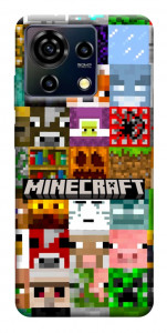 Чохол Minecraft collage для ZTE Blade V50 Vita