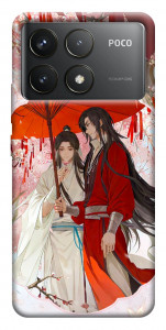 Чехол Between petals для Xiaomi Poco F6 Pro