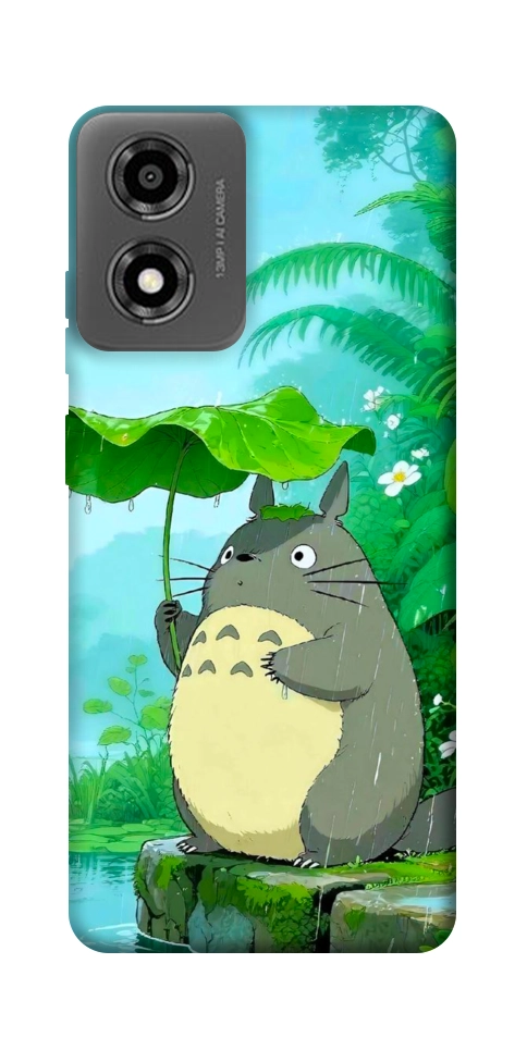 Чехол My friend totoro для Motorola Moto E14