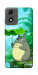 Чехол My friend totoro для Motorola Moto E14