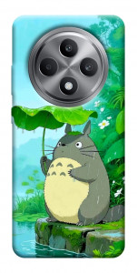 Чехол My friend totoro для Oppo Reno 12 F 4G