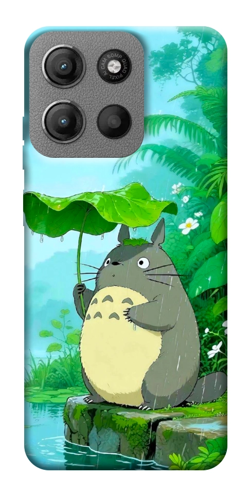 Чехол My friend totoro для Motorola Moto G15 4G