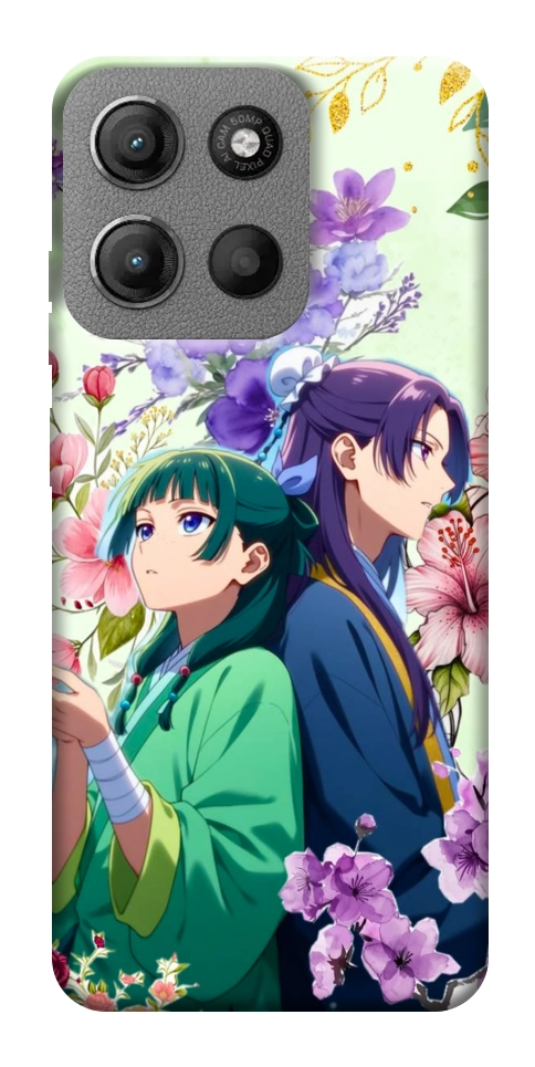 Чехол Whispering bloom для Motorola Moto G15 4G