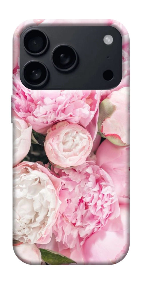 Чехол Pink peonies для iPhone 18 Pro