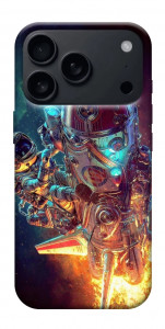 Чехол Космический корабль для iPhone 18 Pro
