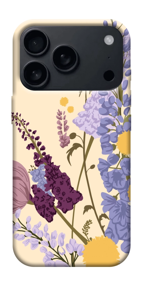 Чехол Flowers art для iPhone 18 Pro