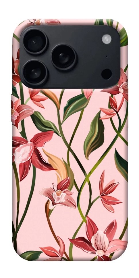 Чехол Floral motifs для iPhone 18 Pro