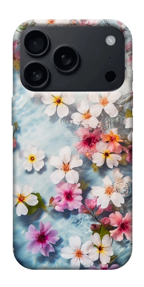 Чехол Floating flowers для iPhone 18 Pro
