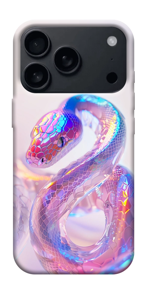 Чехол Holographic serpent для iPhone 18 Pro